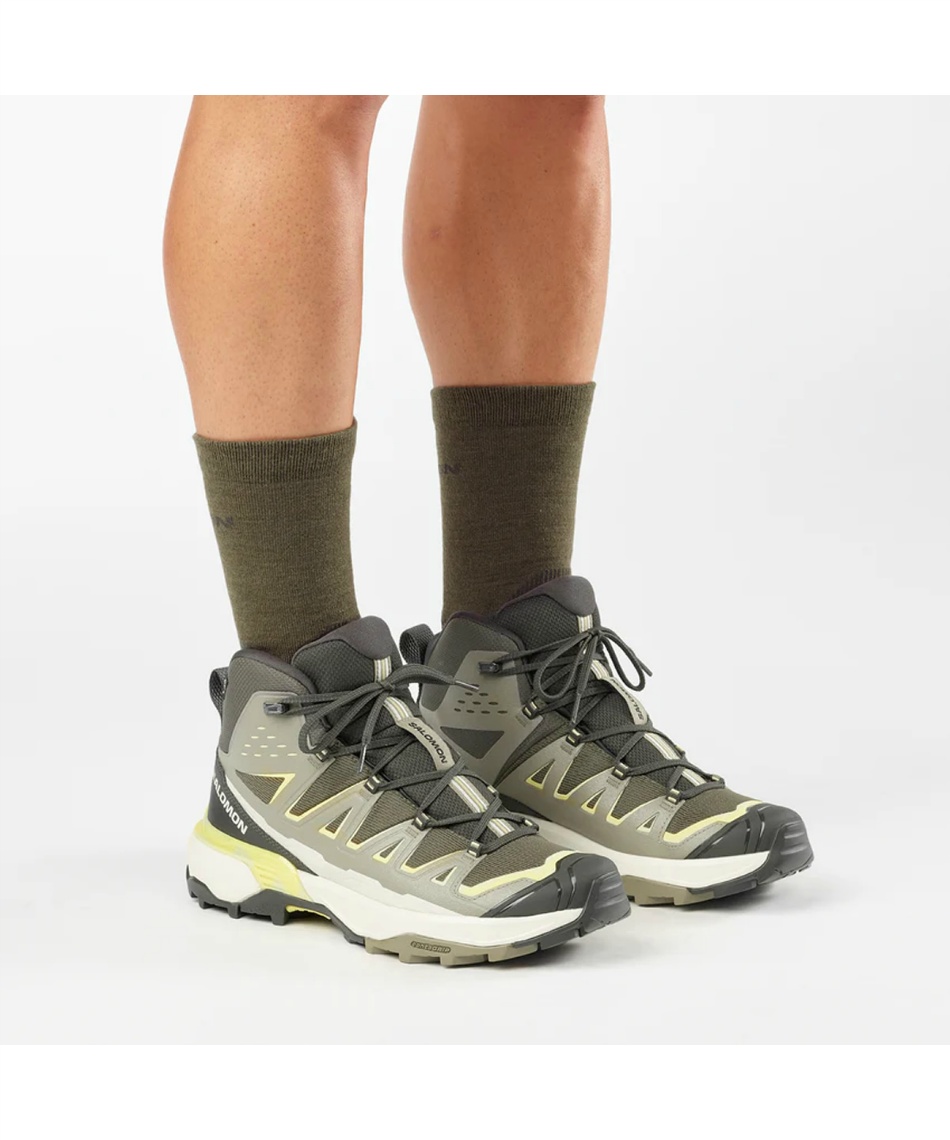 サロモン(SALOMON) トレッキングシューズ ゴアテックス ローカット X ULTRA 360 EDGE MID GORE-TEX L49098600 【国内正規品】 2