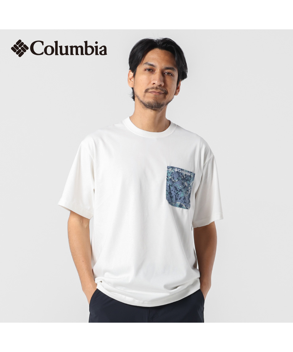 コロンビア(Columbia) Tシャツ 半袖 メンズ レディス 旅行 tシャツ