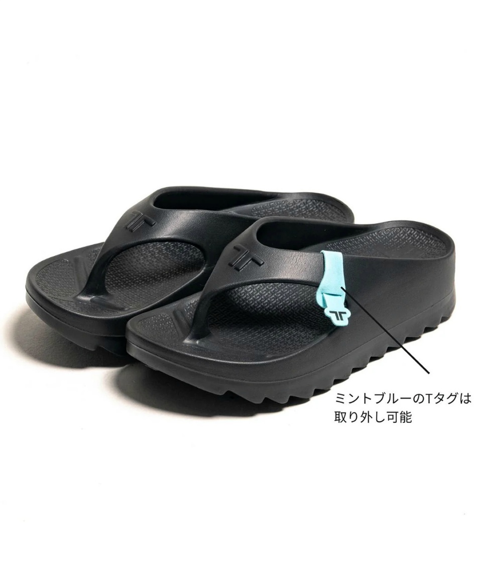 テリック(TELIC) シャワーサンダル FLIP SHARK W-FLIP SHARK-BLACK
