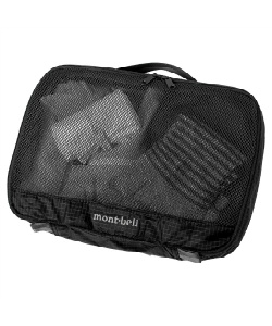 モンベル(mont bell) ポーチ メッシュケース M 1133558-BK | スポーツ