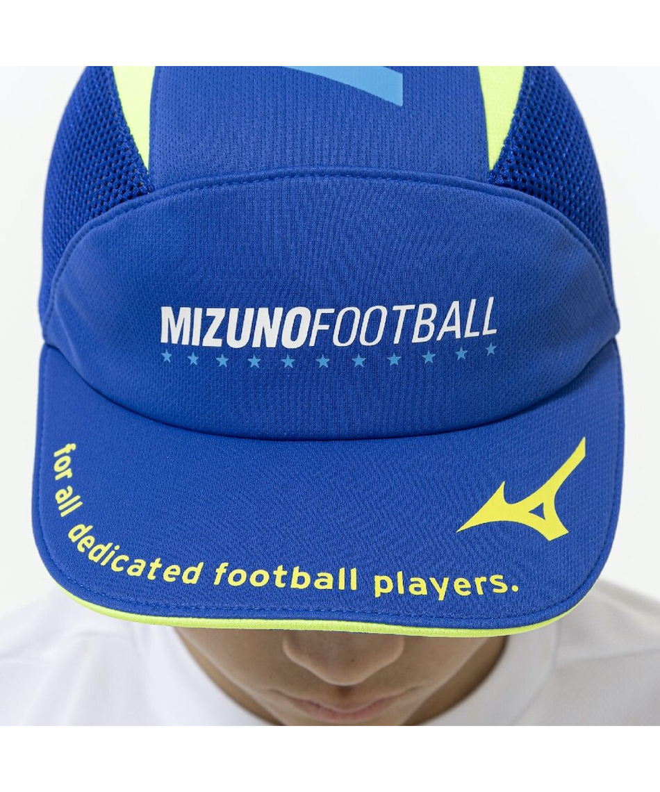 ミズノ(MIZUNO) サッカーキャップ ジュニアキャップ P2MWD101