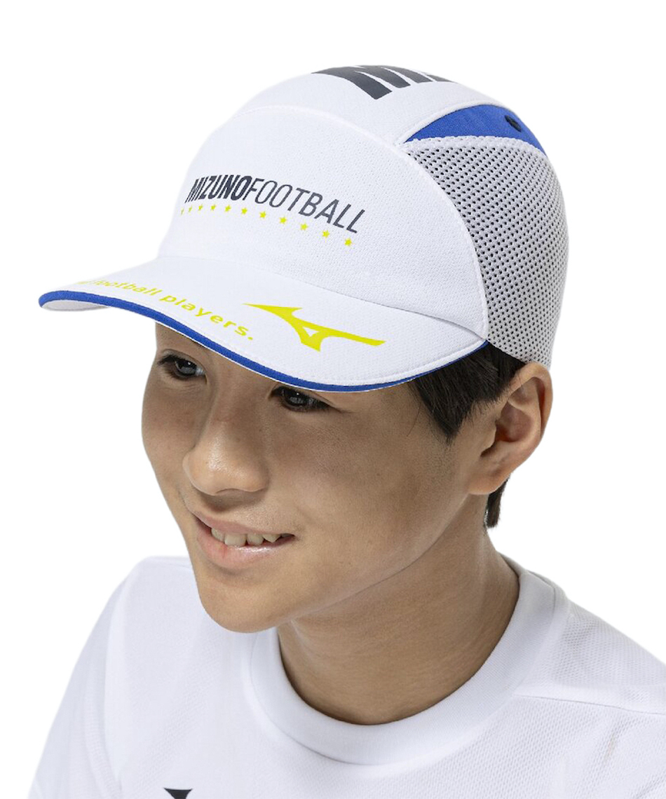 ミズノ(MIZUNO) サッカーキャップ ジュニアキャップ P2MWD101
