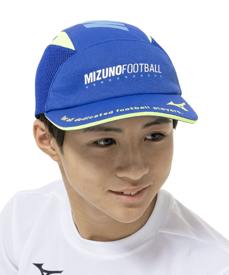 ミズノ(MIZUNO) サッカーキャップ ジュニアキャップ P2MWD101