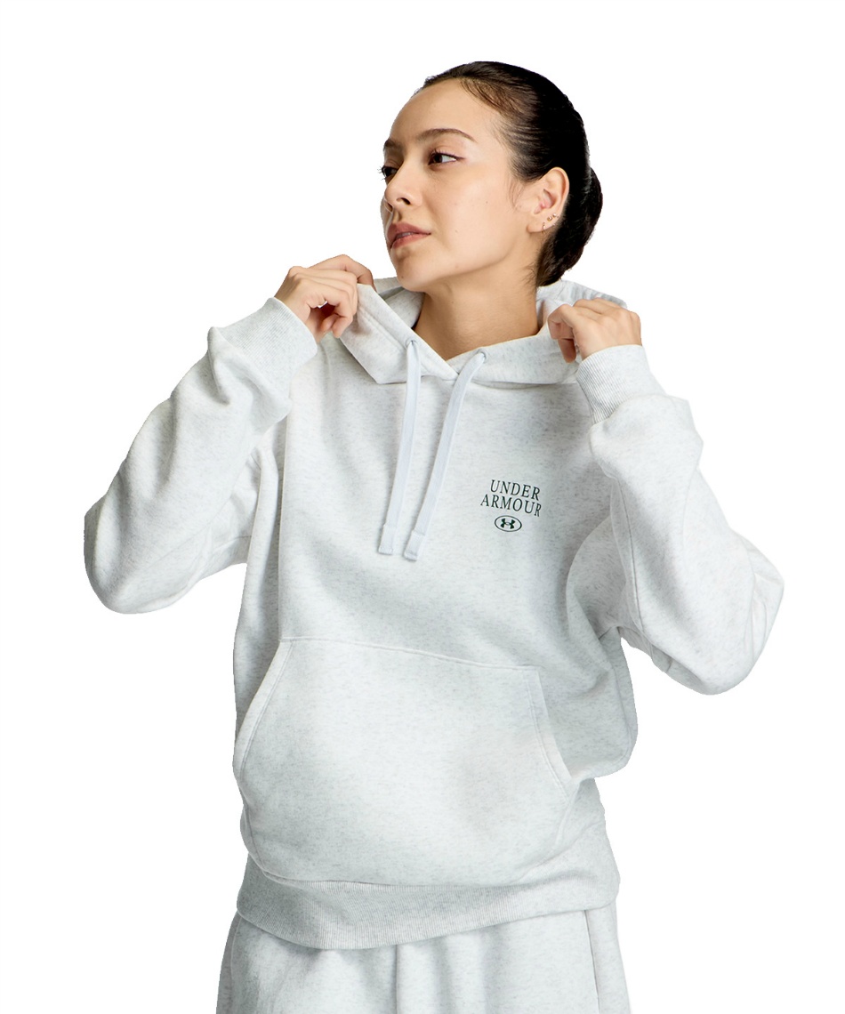 スウェットパーカー UA RIVAL FLEECE GRAPHIC HOODIE 6016834-023