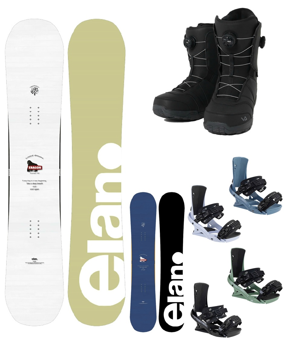 スノーボード 3点セット ERAGON+FX ONE LYT+SUPERB DOUBLE A-TOP
