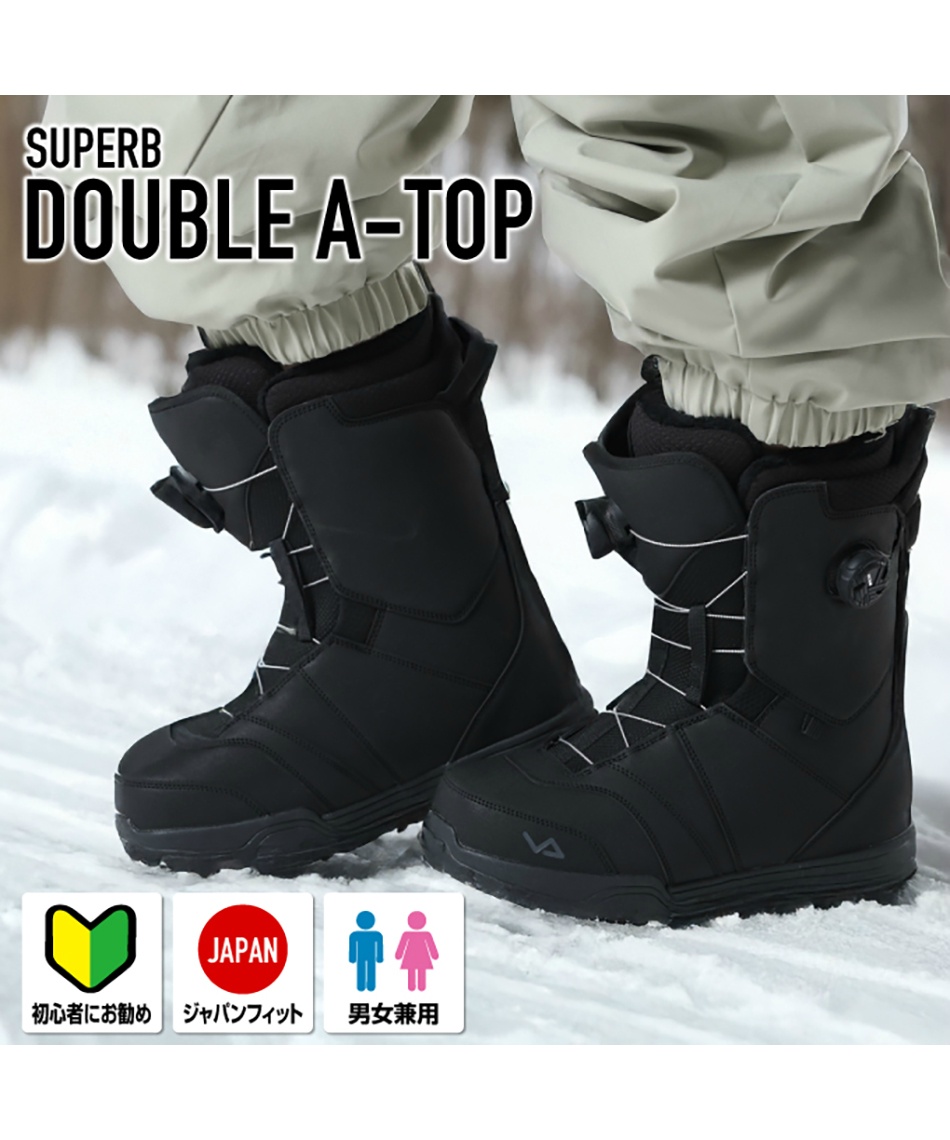 スノーボード 3点セット SNART+KONNECT+SUPERB DOUBLE A-TOP ボード板