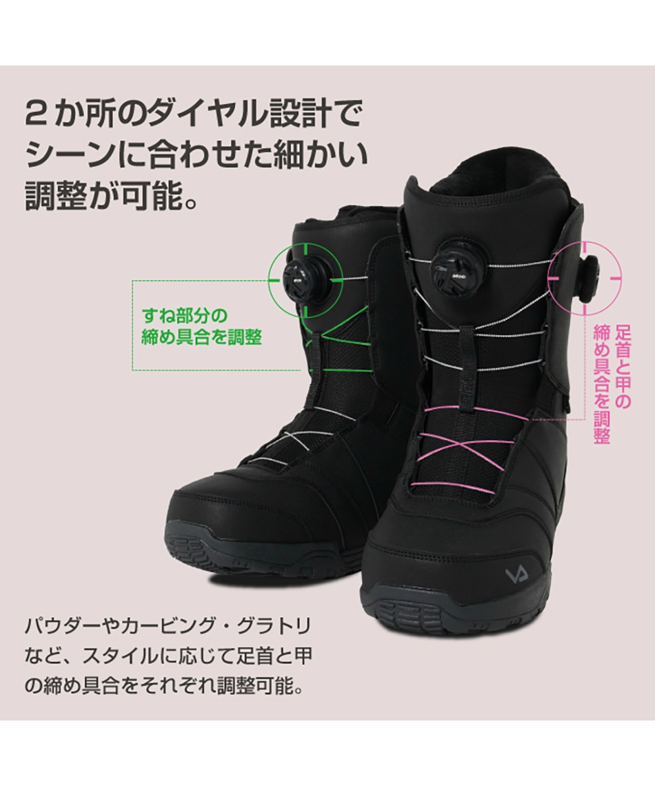 スノーボード　6点セット ブーツ23.5 レディース　11月1〜3で売切り！ スノーボード 3点セット EVADER+PACT+SUPERB DOUBLE A-TOP ボード板＋