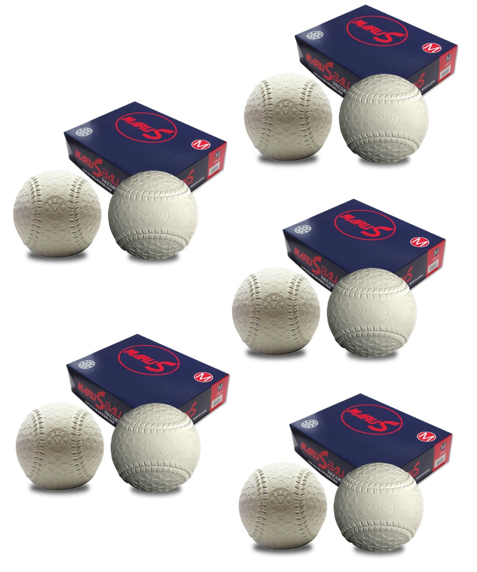 マルエスボール (MARU S BALL) 野球 軟式ボール M号 マルエスM号ダース
