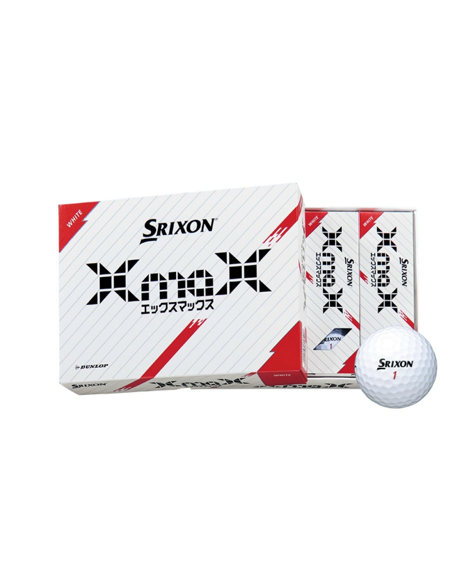 スリクソン(SRIXON) ゴルフボール 3ダース 36個入 エックスマックス