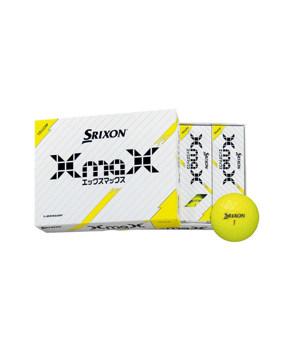 スリクソン(SRIXON) ゴルフボール 3ダース 36個入 エックスマックス