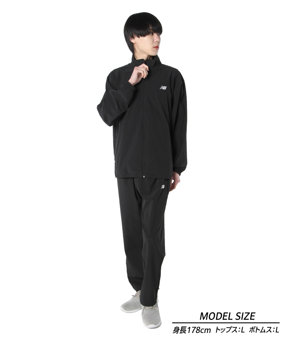 新品 ニューバランス 上下セット ウーブン ジャケット パンツ 裏地付き 2XL New Balance ニューバランス ウィンドブレーカー 上下