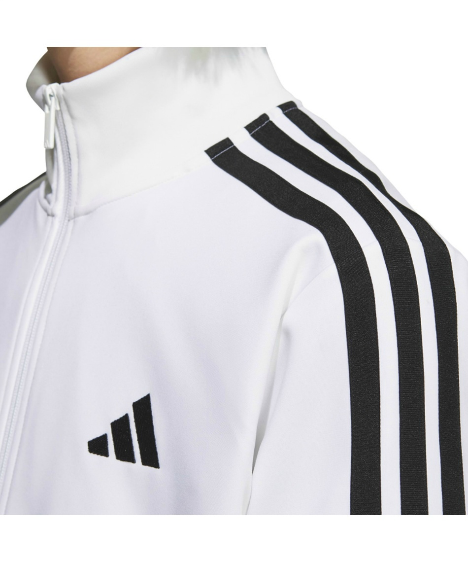 adidas 3ストライプ ホワイトジャージ上下セット 完売 アディダス(adidas) スポーツウェア ジャージ 上下セット スリー