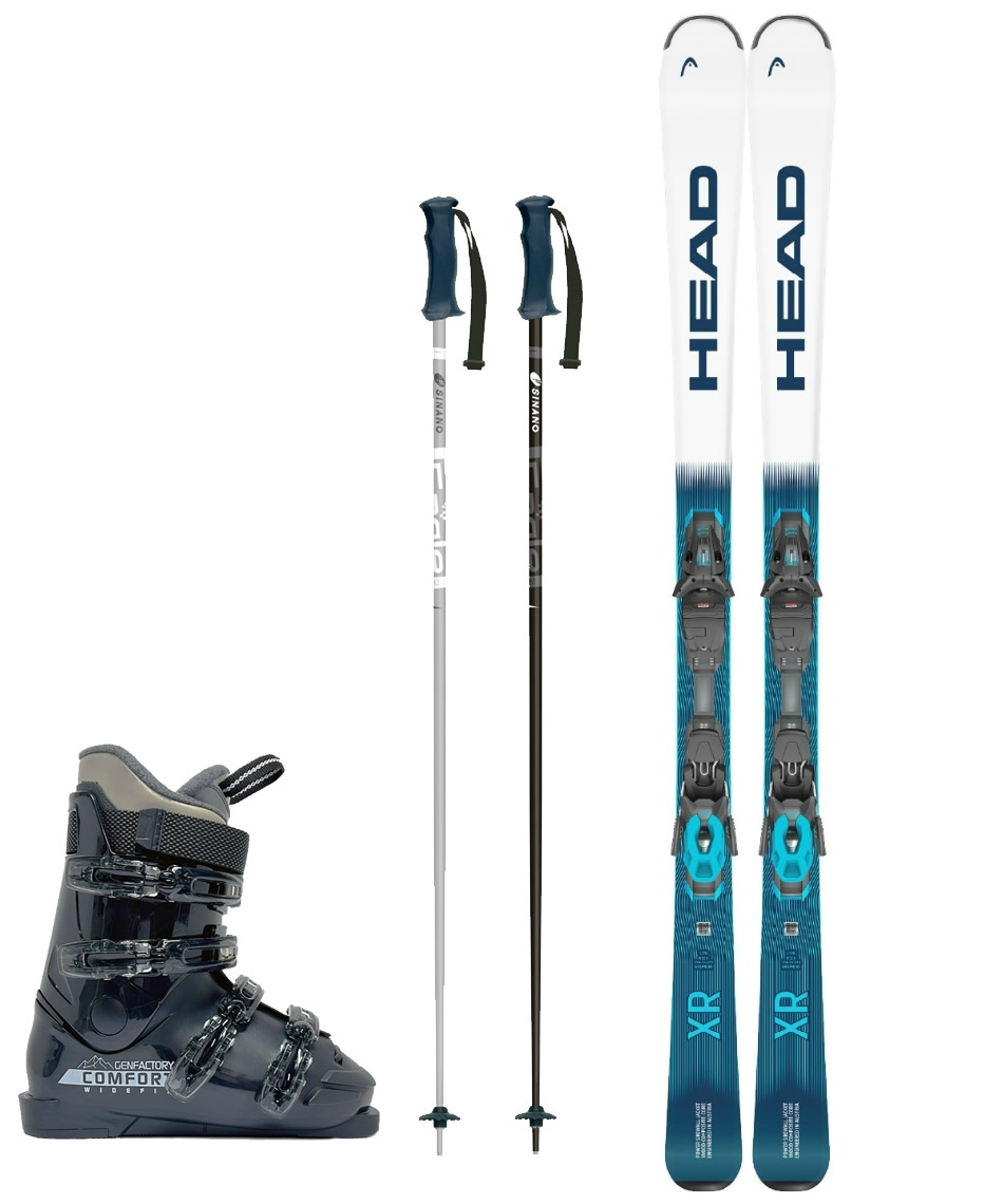 ヘッド(HEAD) スキー板 オールラウンド 4点セット WC Rebels XR LYT+PR