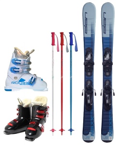 子ども用スキーセット 板100㎝、ブーツ18㎝ スキーブーツ(キッズ