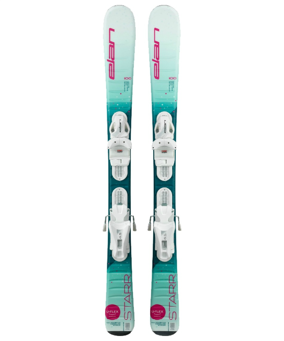 エラン(ELAN) スキー板 ジュニアスキー 4点セット STARR JR SHIFT+EL