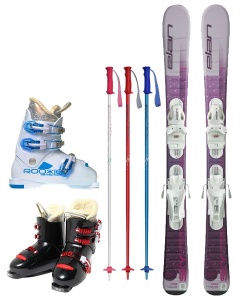 スポーツ・レジャー:スキー:スキー板:スキーセット エラン(ELAN