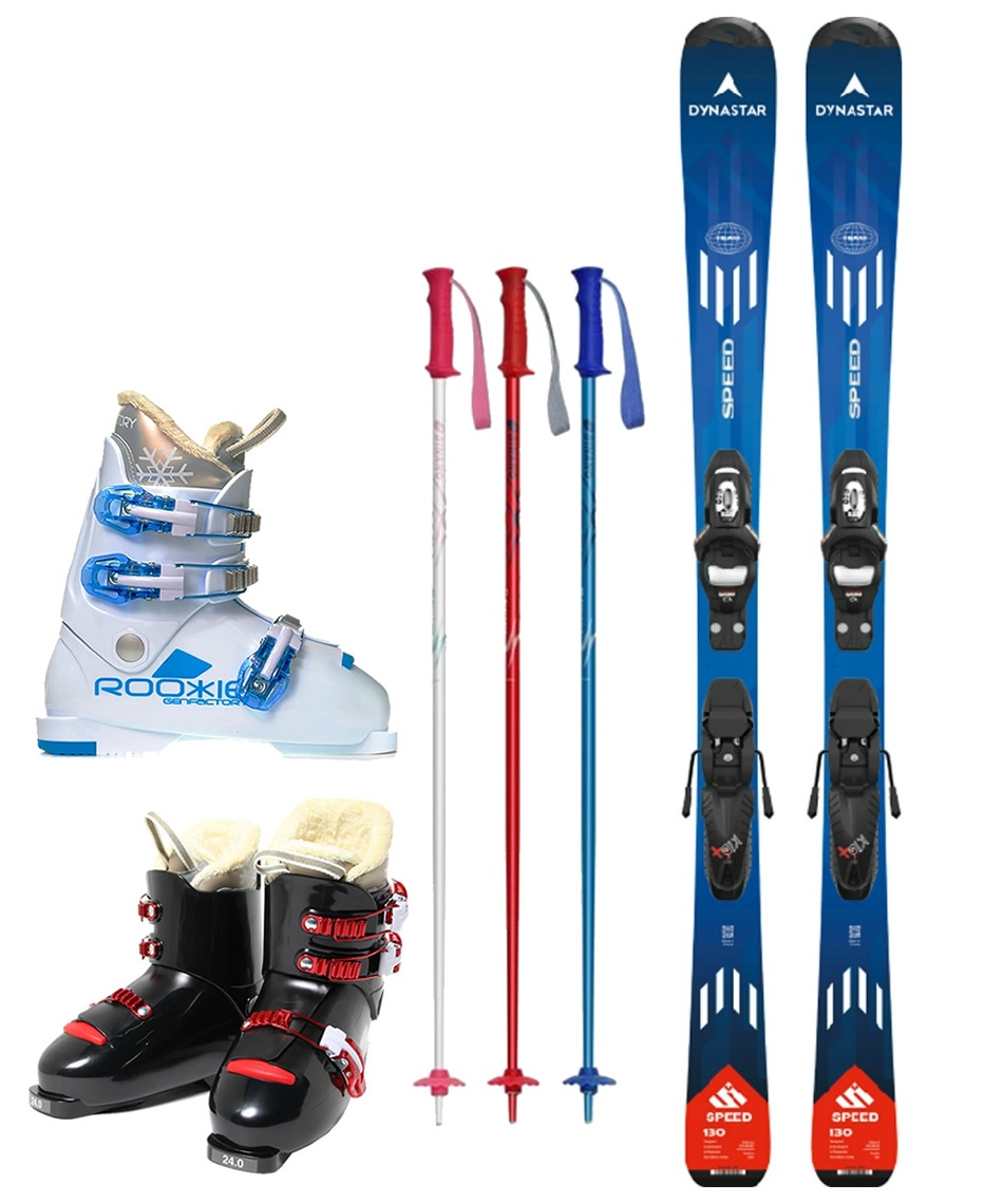 DYNASTAR ジュニアスキー 板 ビンディングセット 130 ディナスター