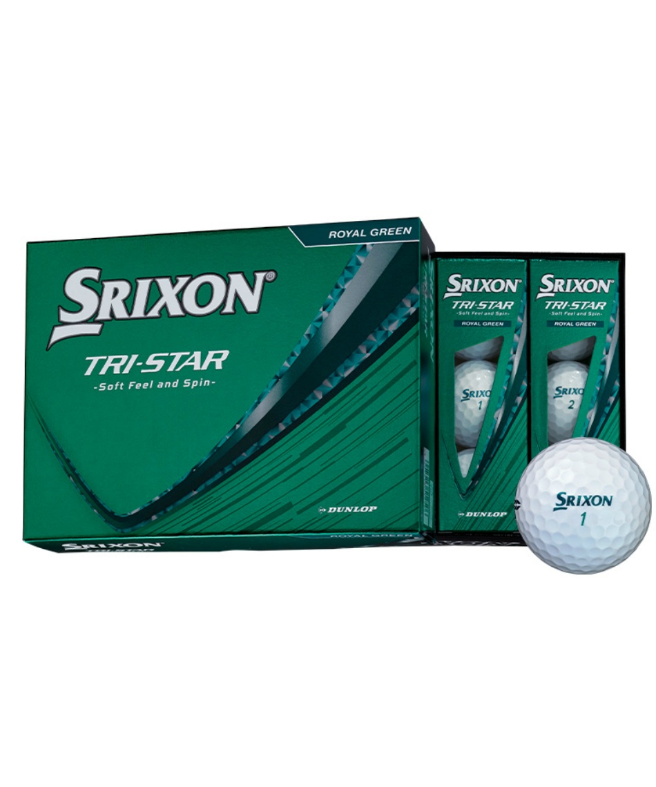 スリクソン(SRIXON) ゴルフボール 3ダース 36個入 トライスター TRI