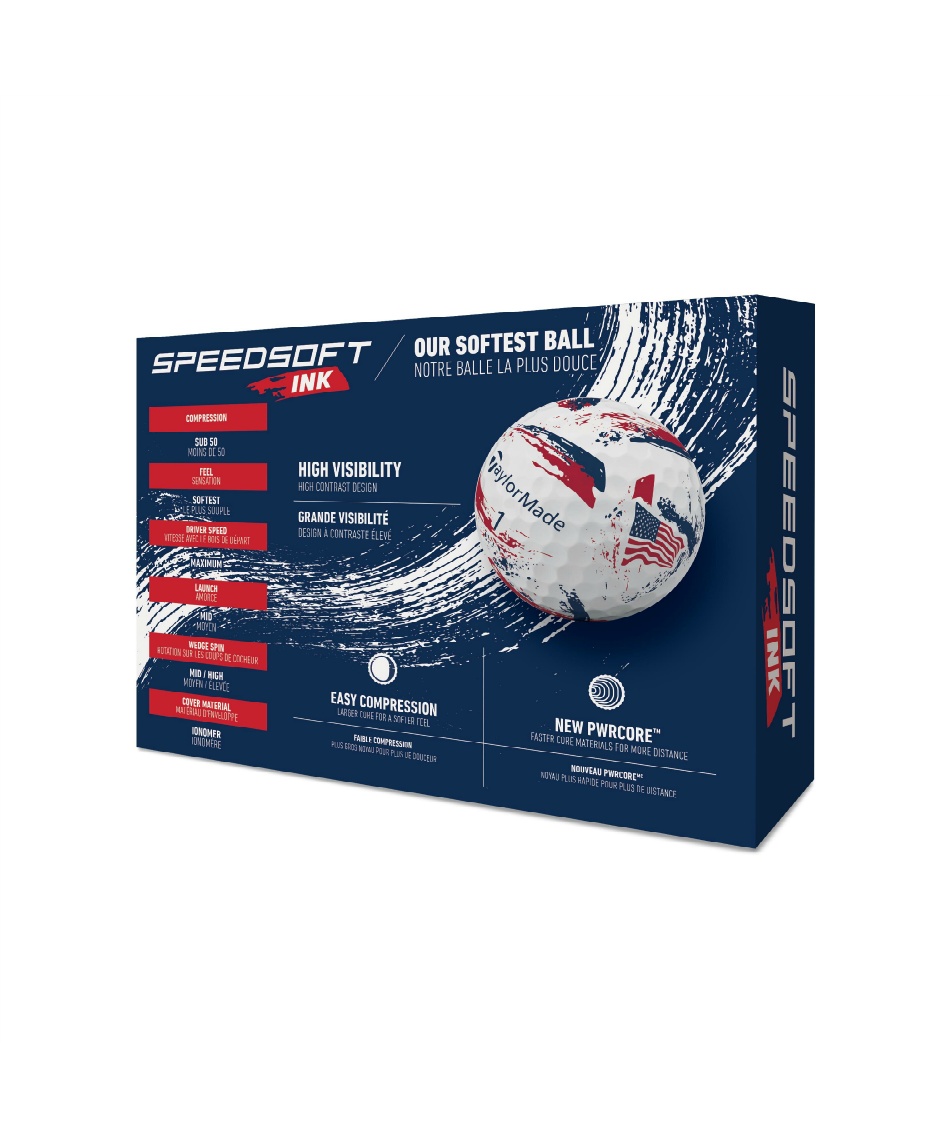 TaylorMade SPEEDSOFT INK ゴルフボール 3ダース テーラーメイド(TaylorMade) ゴルフボール 3ダース 36個入 スピード