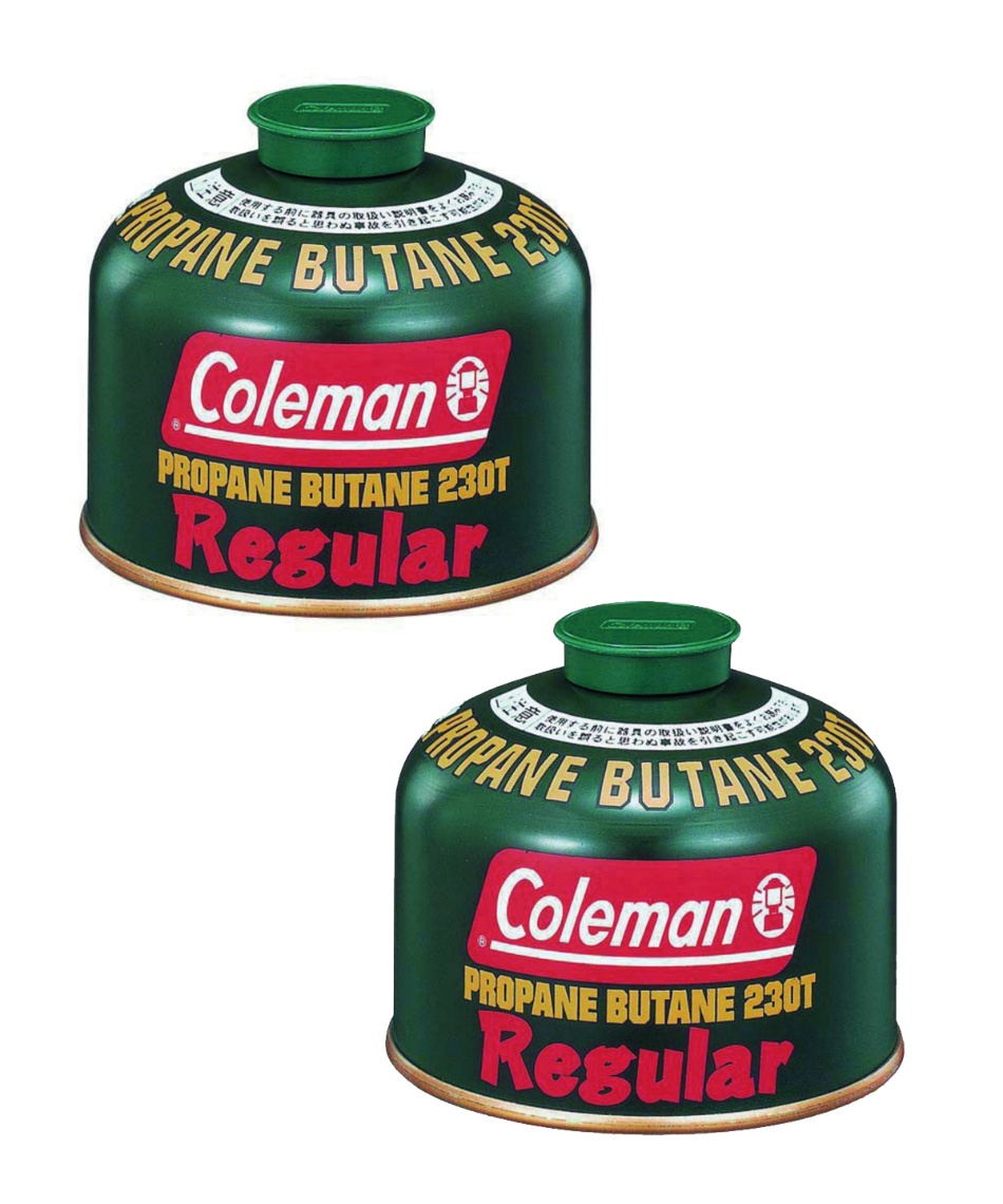 Coleman 純正LPガス燃料 Tタイプ 230g　16個セット コールマン (Coleman) ガスカートリッジ 2個セット 純正LPガス