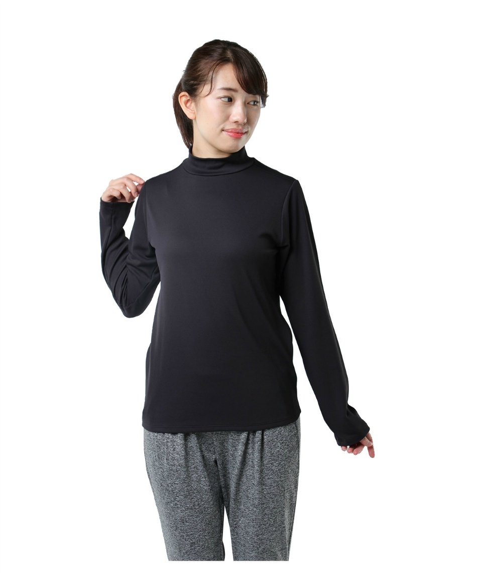 Tシャツ 長袖 保温機能ハイネックロンT VQ451202H61 | スポーツ用品