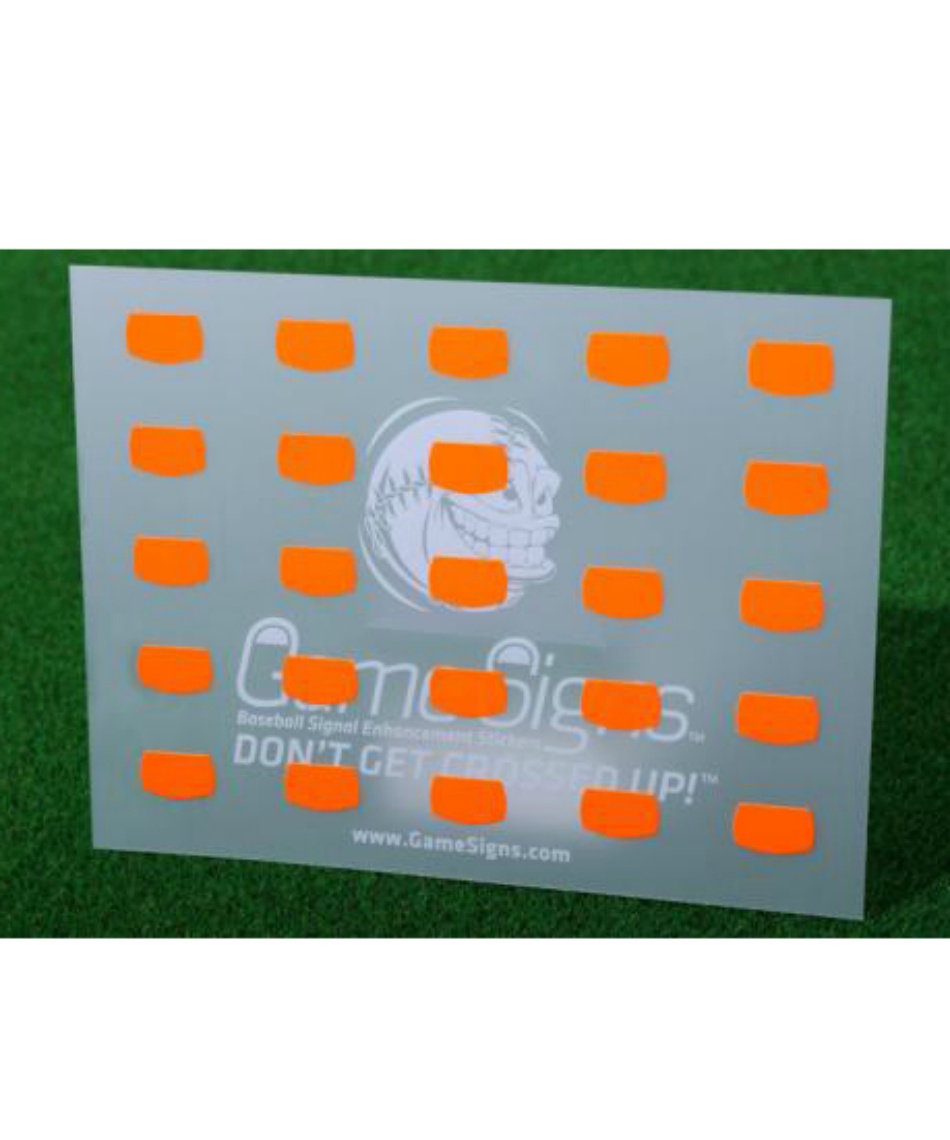 ゲームサイン Game Signs 該当商品群無し キャッチャー専用蛍光ステッカー Mc Gs002 スポーツ用品ならヒマラヤオンラインストア 公式