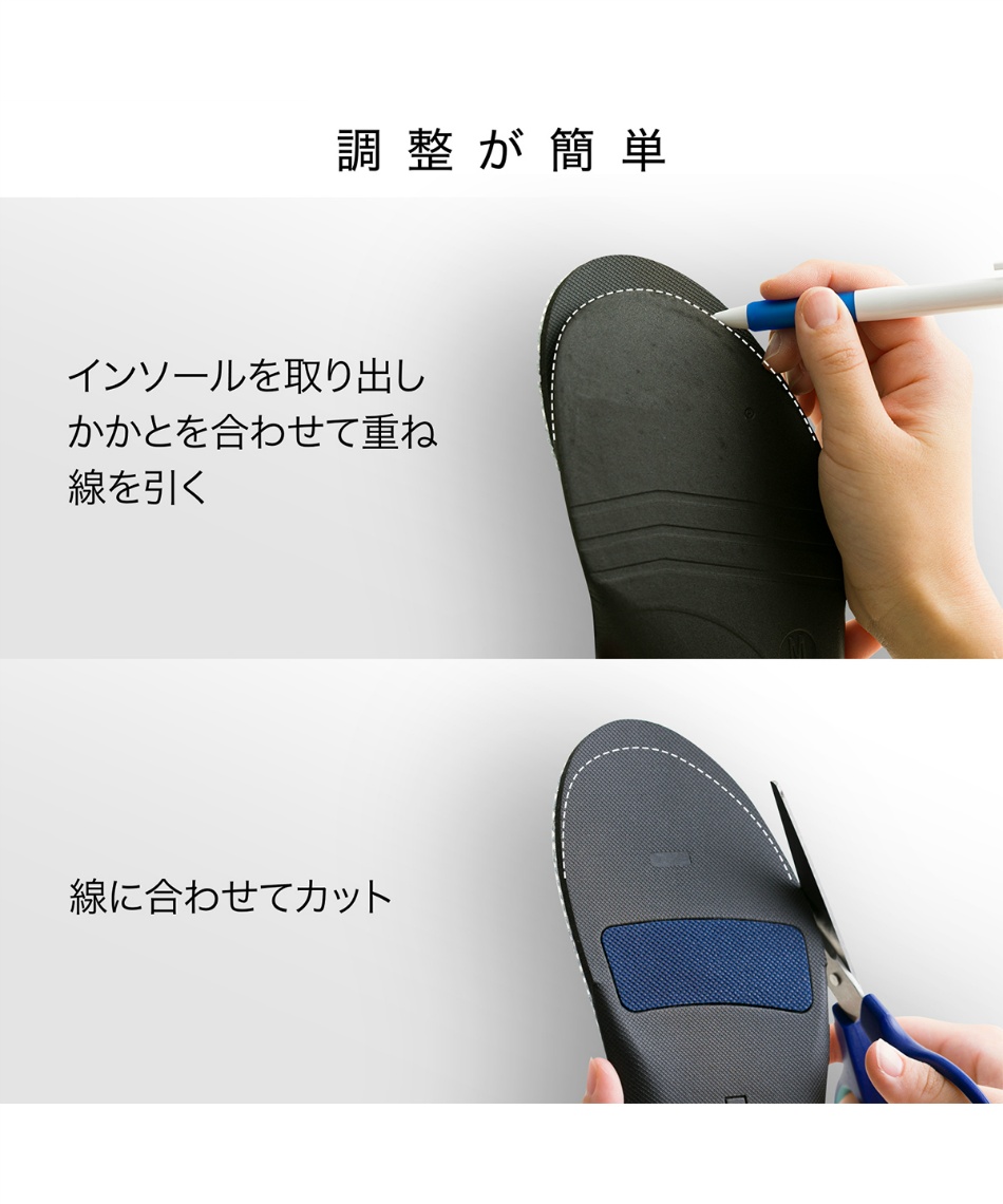 インソール Footcraft Cushioned for RUN フットクラフト