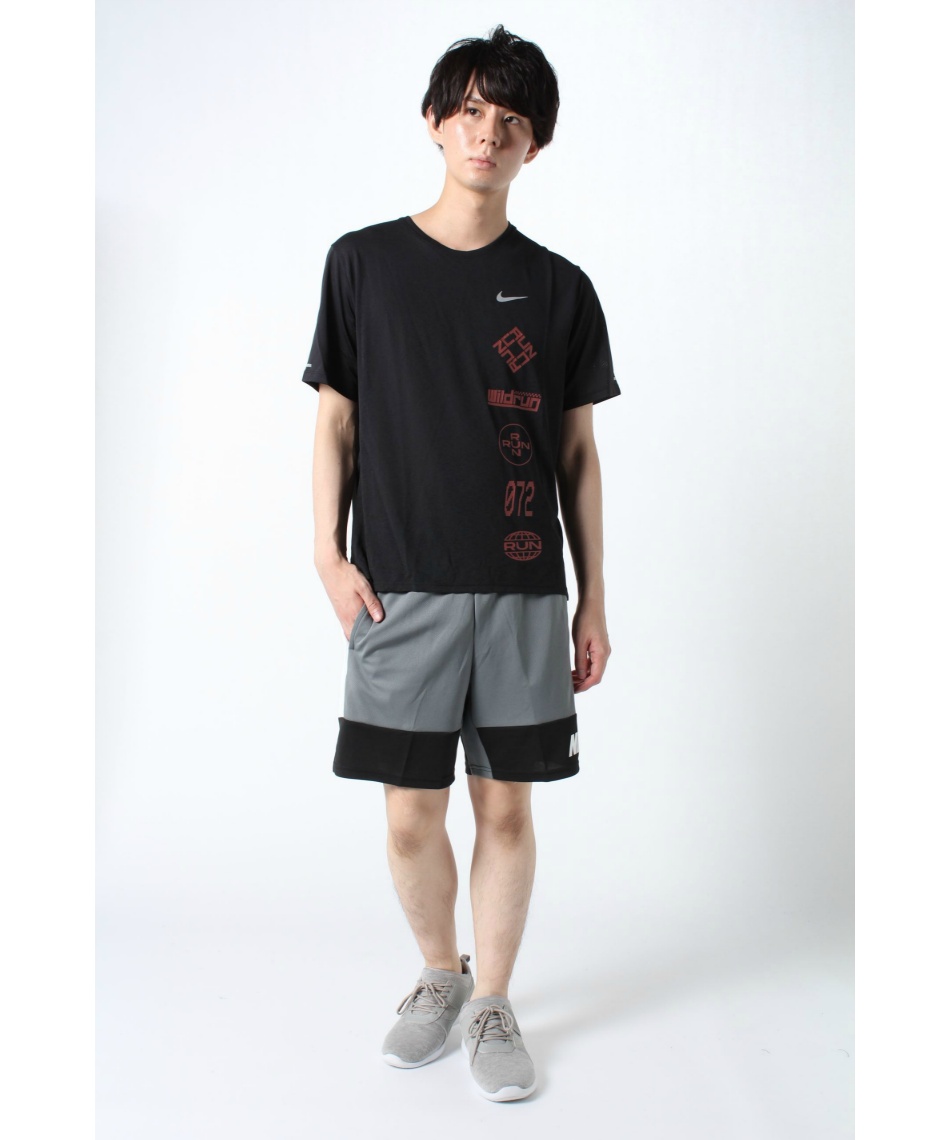 ナイキ Nike Tシャツ 半袖 Dri Fit ドライフィット マイラー ワイルド ラン Cu6039 010 スポーツ用品ならヒマラヤオンラインストア 公式