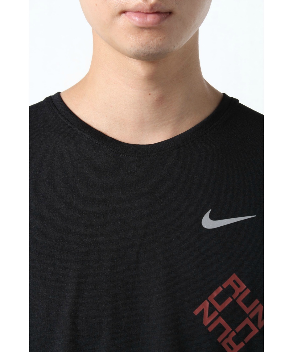 ナイキ Nike Tシャツ 半袖 Dri Fit ドライフィット マイラー ワイルド ラン Cu6039 010 スポーツ用品ならヒマラヤオンラインストア 公式