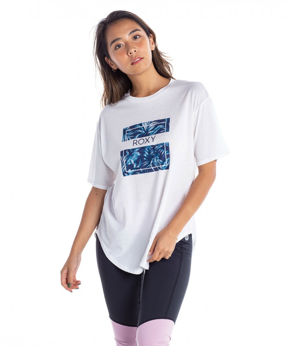 ロキシー Roxy Tシャツ 半袖 Wavey Tee Rst 国内正規品 スポーツ用品ならヒマラヤオンラインストア 公式