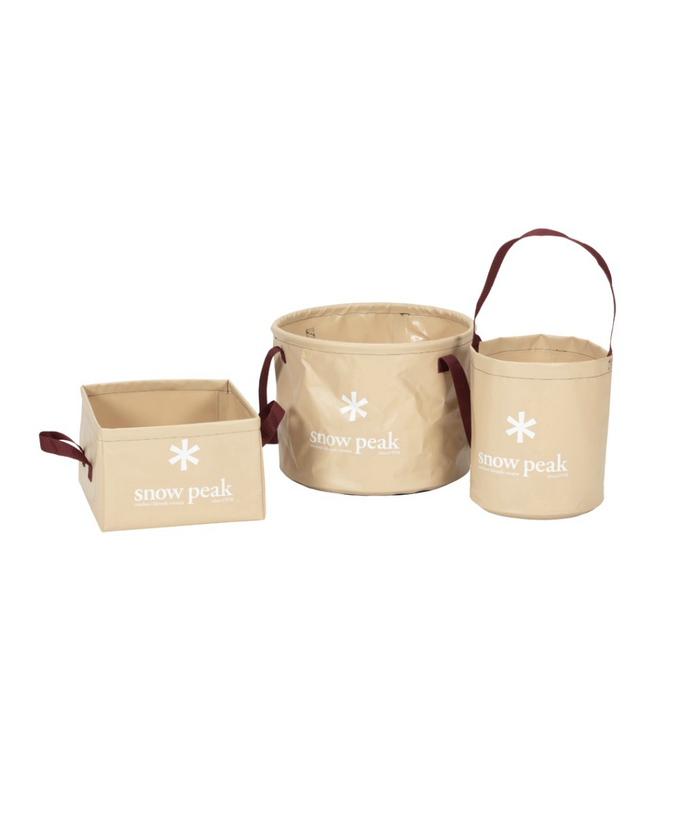 スノーピーク(snow peak) バケツ 小物入れ パックシンク FP-151R