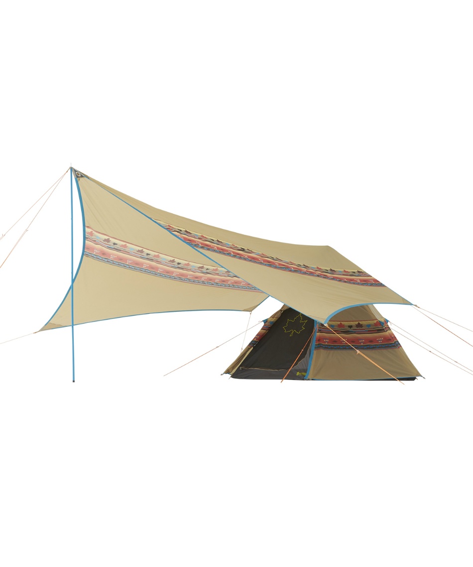 ロゴス(LOGOS) テント ワンポールテント ナバホ Tepee300＆ブリッジ