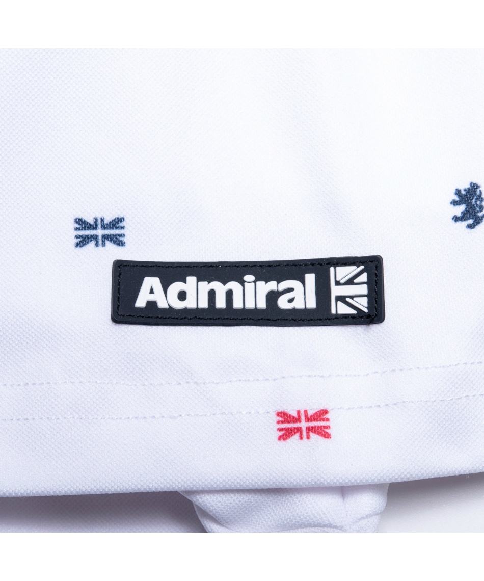 ヒロアドミラル アドミラル(Admiral) ゴルフウェア 半袖シャツ UJランパントモノグラム