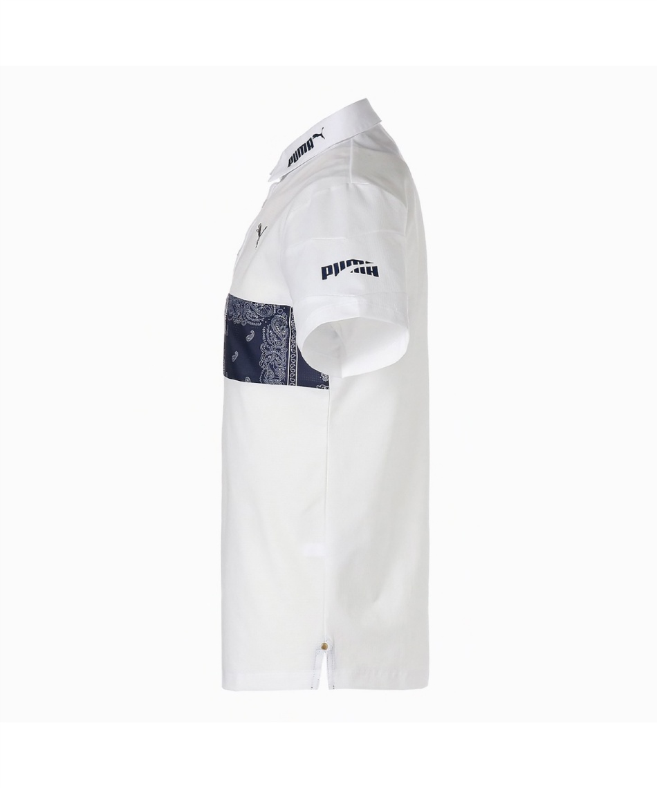 PUMA - 【新品】 PUMA プーマ ロゴ ポロシャツ 半袖 ポロシャツ ゴルフ ウェア プーマ(PUMA) ゴルフウェア ポロシャツ 半袖 ドットエアー
