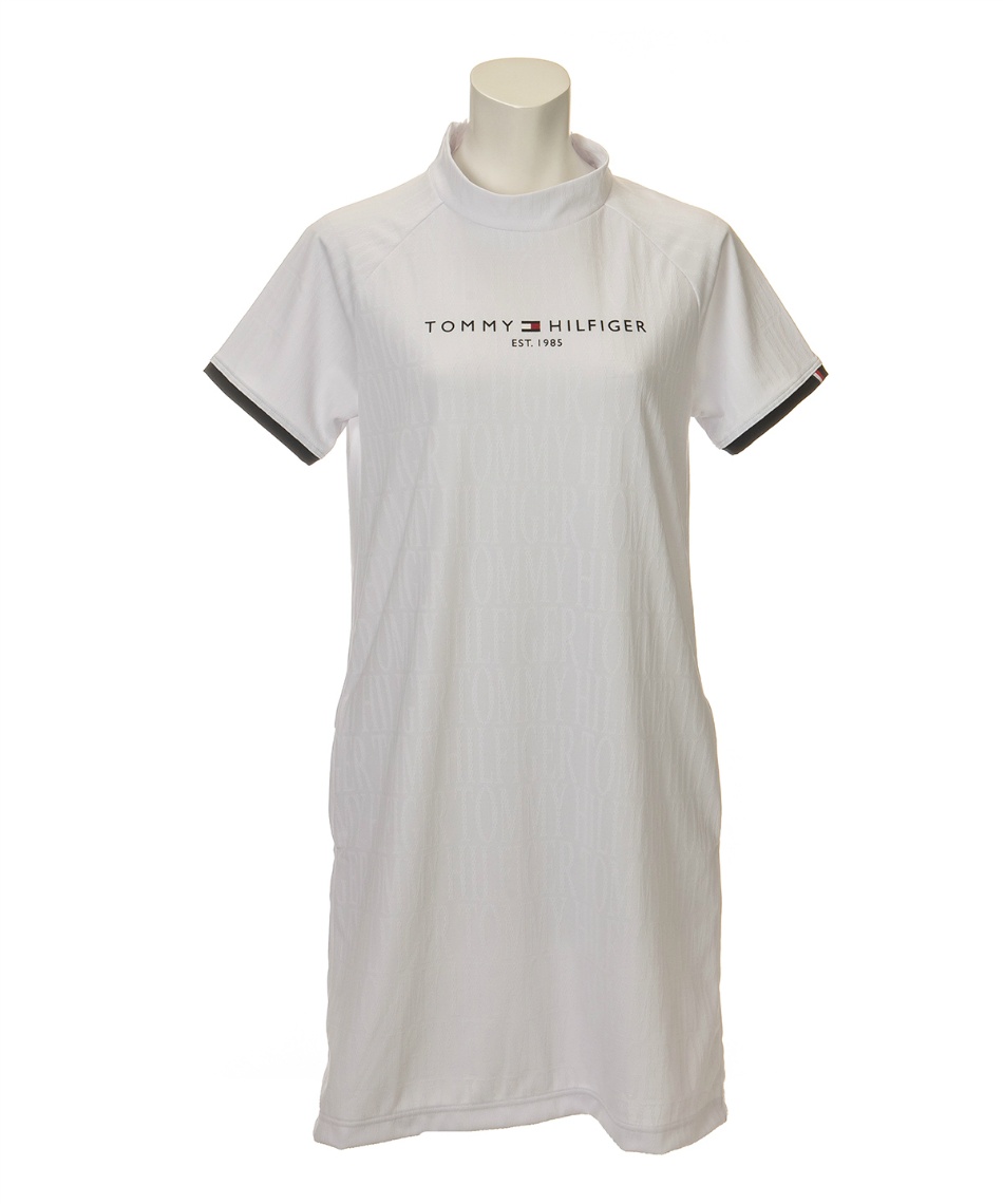 トミーヒルフィガーゴルフ Tommy Hilfiger Golf ゴルフウェア ワンピース ロゴジャガ ド Thla223 22年春夏モデル スポーツ用品ならヒマラヤオンラインストア 公式