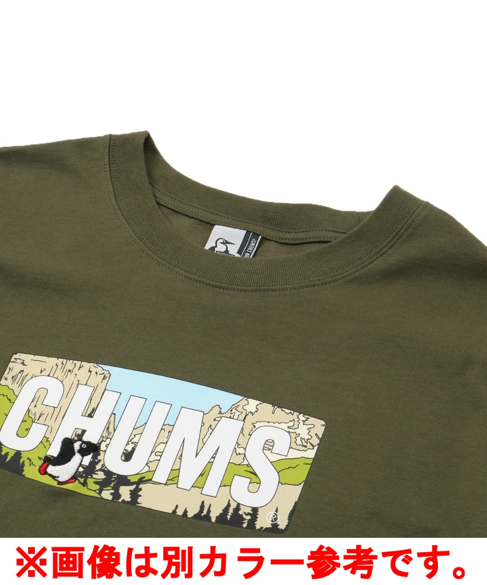 チャムス Chums Tシャツ 半袖 マウンテンチャムスロゴtシャツ Ch01 1967 White スポーツ用品ならヒマラヤオンラインストア 公式