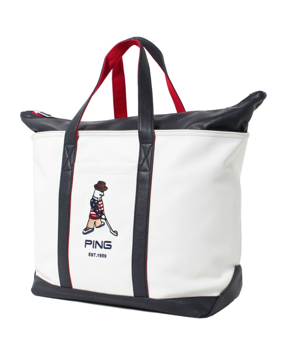 【美品】ピン PING トートバッグ PING】GB-F2502 ROUND TOTE (UNISEX) | PING（ピン） ｜【公式
