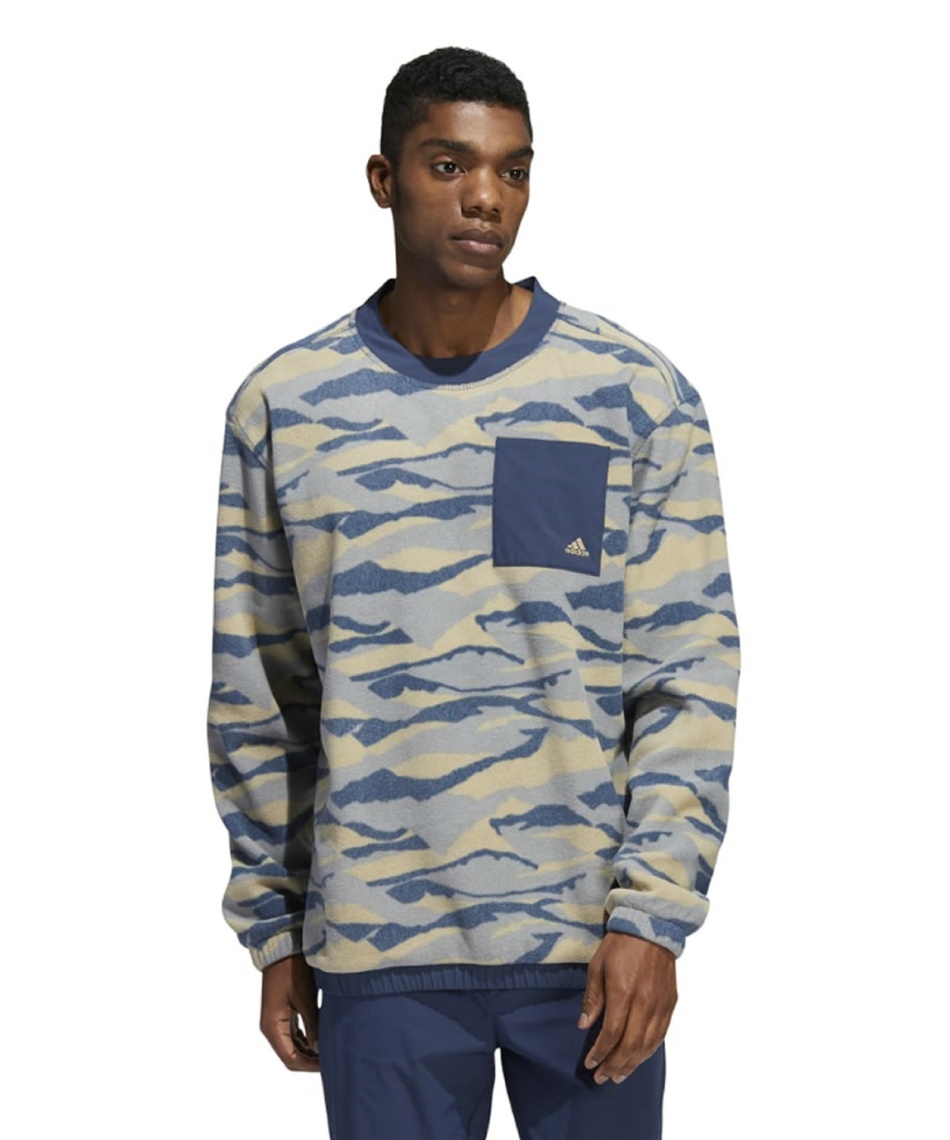 アディダス(adidas) ゴルフウェア スウェット マルチカモパターン 撥水