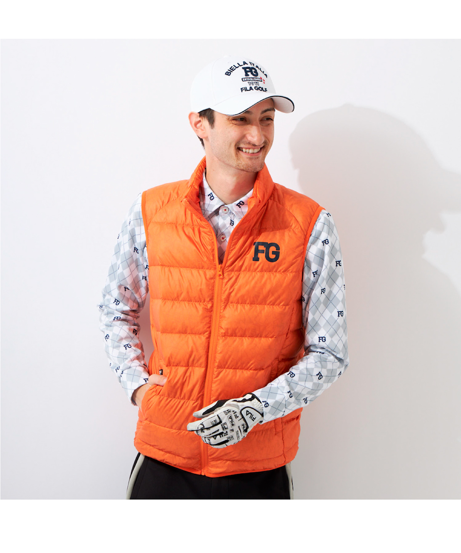 フィラ(FILA) ゴルフウェア アウターベスト ライトダウンベスト 782