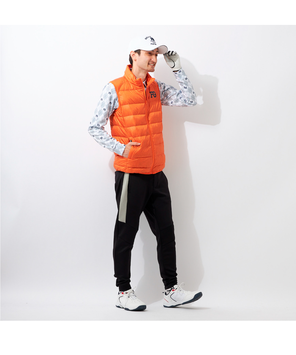 フィラ(FILA) ゴルフウェア アウターベスト ライトダウンベスト 782