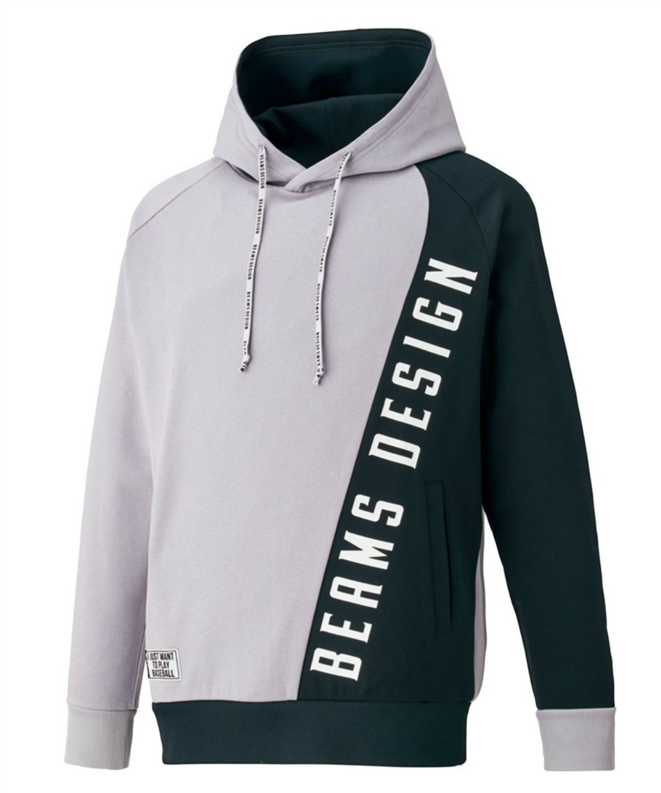 ゼット(ZETT) 野球 スウェットパーカー ZETT by BEAMS DESIGN プル