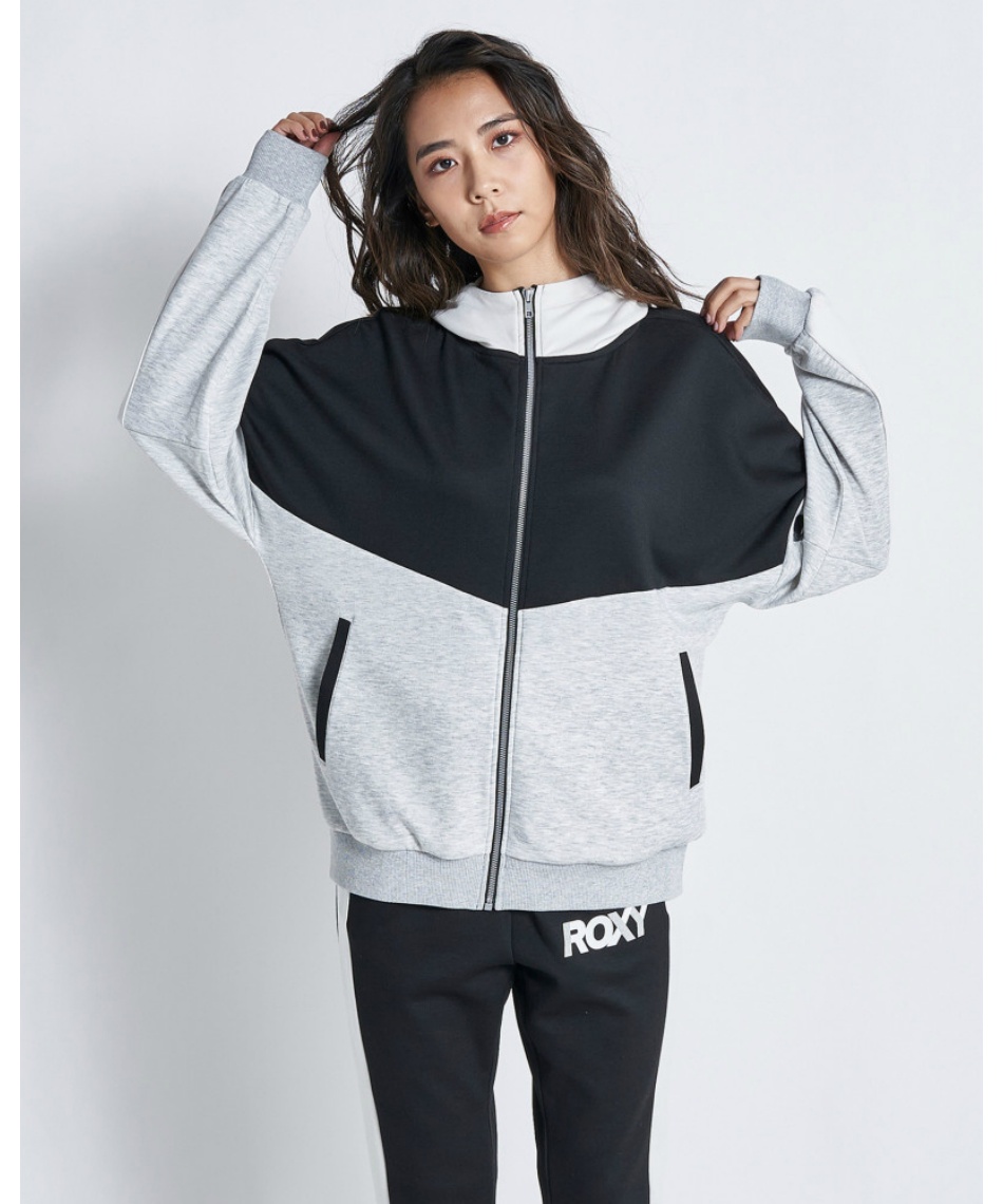 ロキシー(ROXY) スウェットパーカー 速乾 UVカット ジップパーカー SO