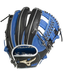 MIZUNO ミズノ　グローバルエリート　野球グローブ　軟式用　内野手向き　青 MIZUNO ミズノ グローバルエリート 野球グローブ 軟式用 内野手向き 青