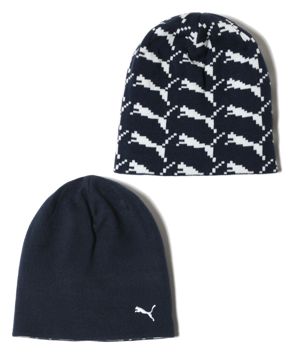 プーマ(PUMA) ゴルフ ニット帽 グラフィック リバーシブル ビーニー