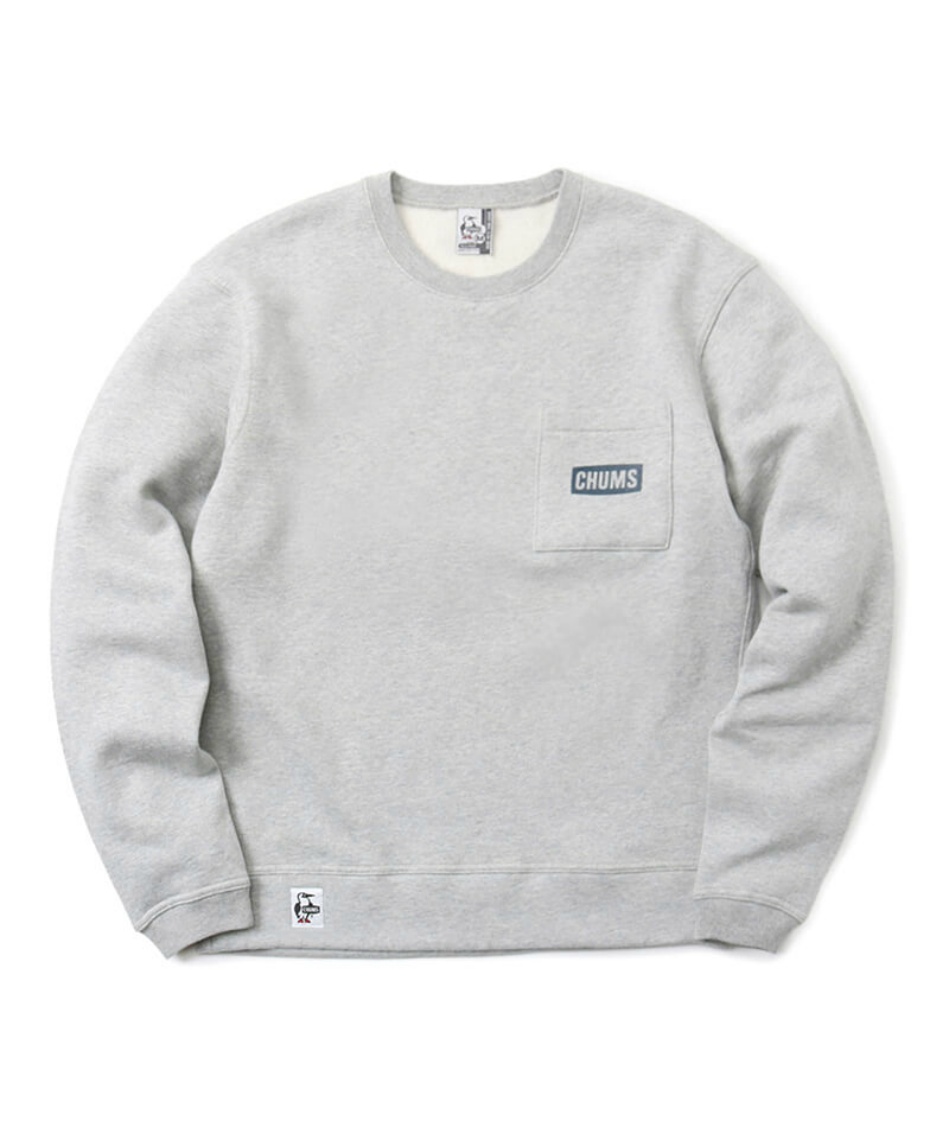 チャムス(CHUMS) スウェット トレーナー チャムスロゴポケットクルー