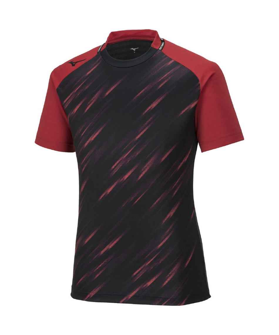 Mizuno サッカープラクティス 半袖シャツ　Oサイズ ミズノ(MIZUNO) サッカーウェア プラクティスシャツ 半袖 PRQD