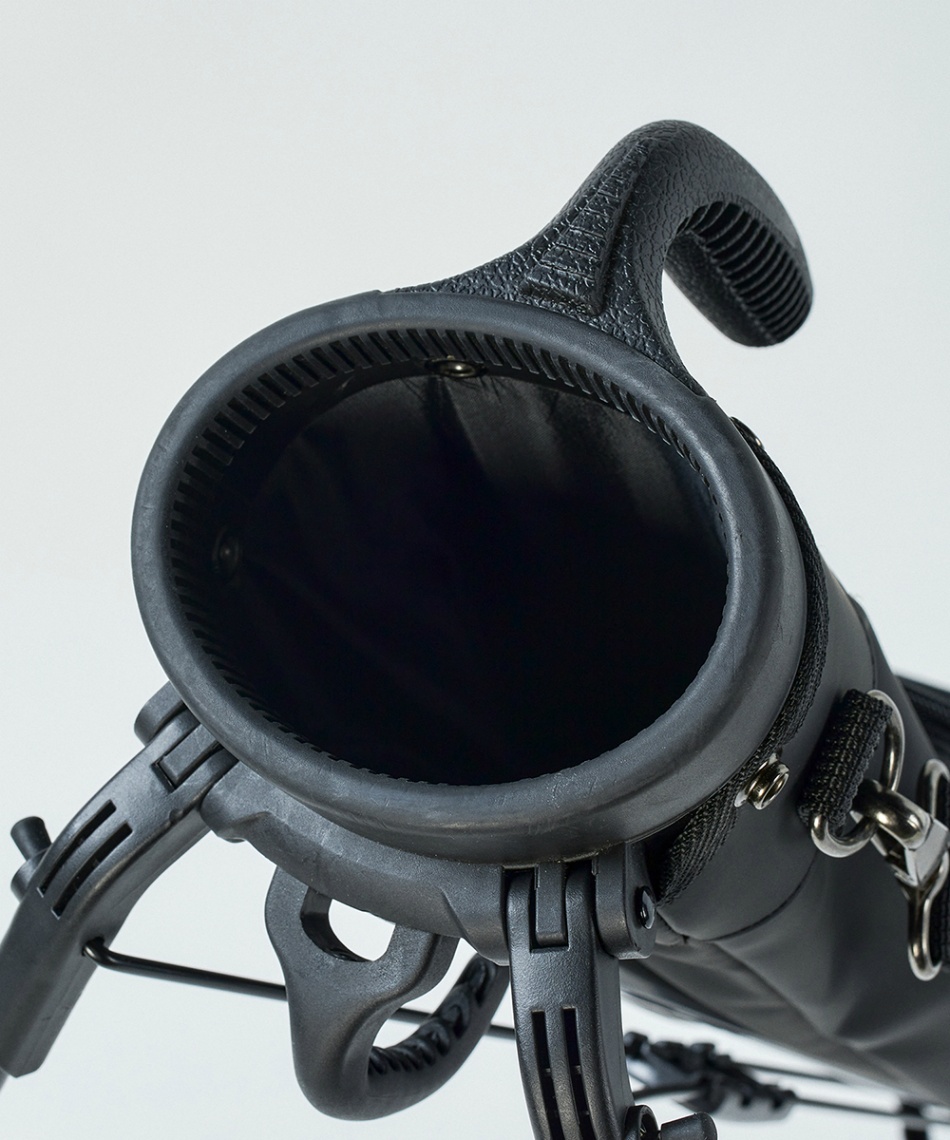 【デサントゴルフ】 セルフスタンドクラブケース（ブラック） セルフスタンドクラブケース(ベーシックフード付) | デサントゴルフ公式