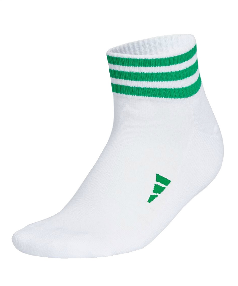 アディダス(adidas) ゴルフ ソックス アンクル丈 スリーストライプス