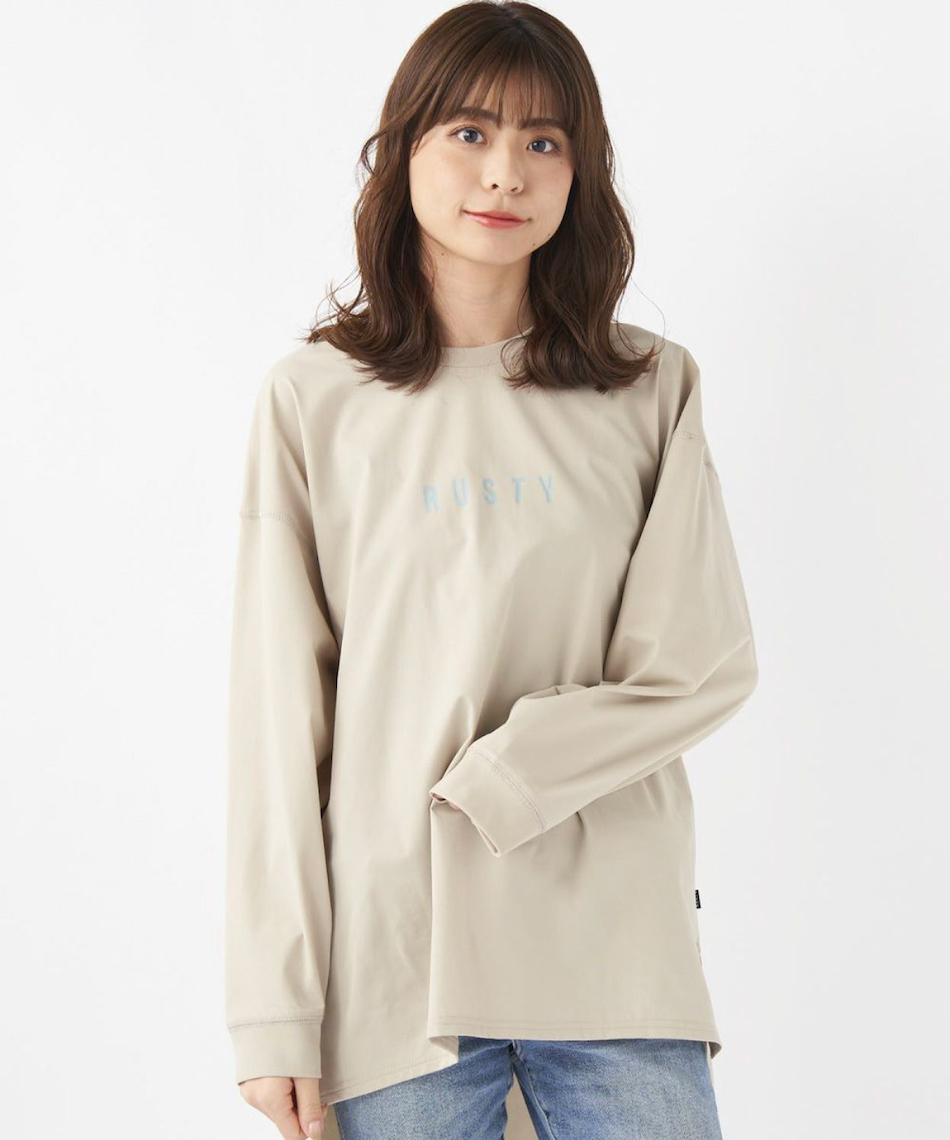 売れ筋商品|||RUSTY（ラスティ）_レディース_長袖Ｔシャツ【アース(ARS)】_955053-1 楽天市場】RUSTY ラスティ レディース 長袖 ラッシュガード T