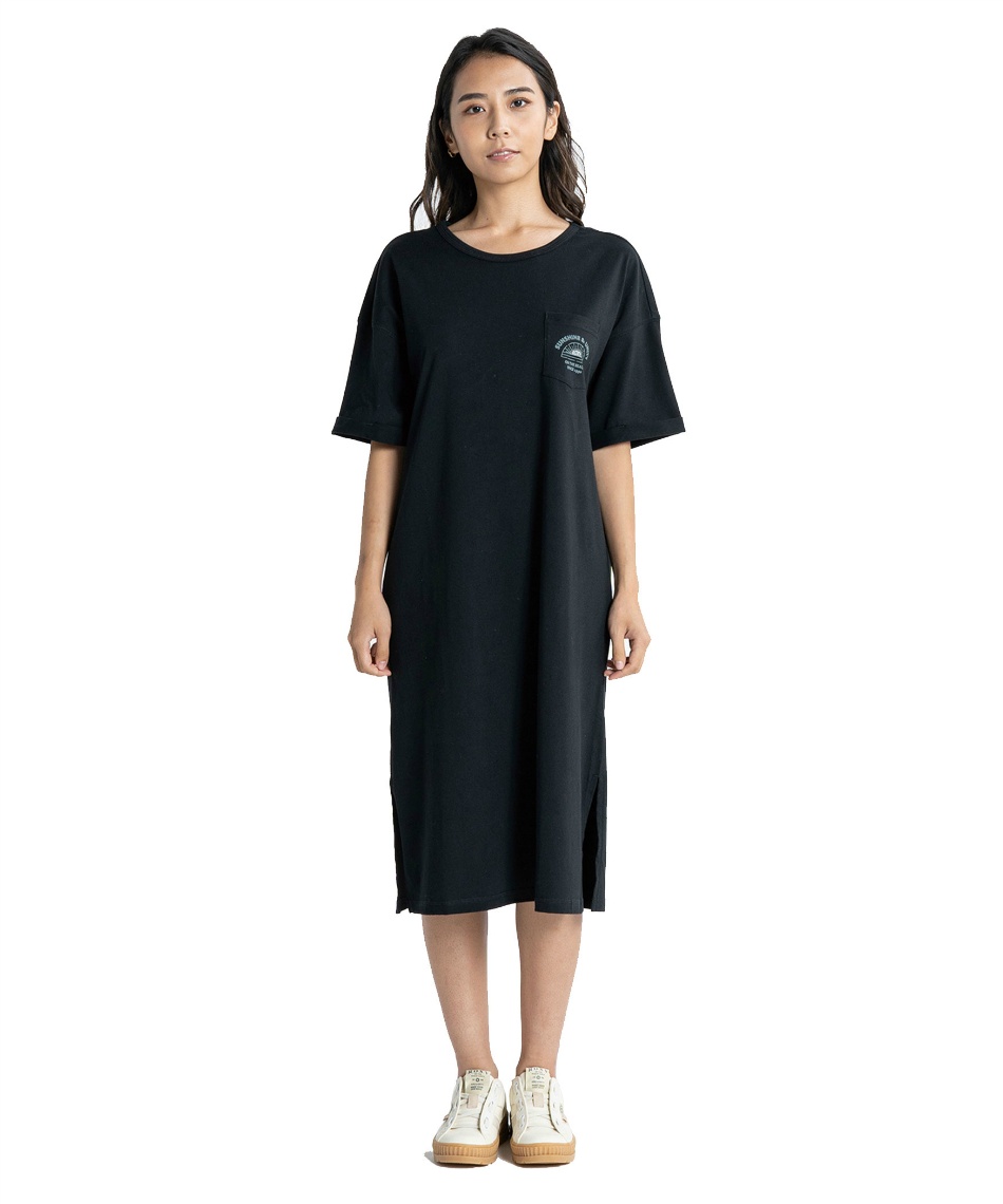 ロキシー(ROXY) ワンピース 半袖 SUNSHINE&UNITY DRESS Tシャツ